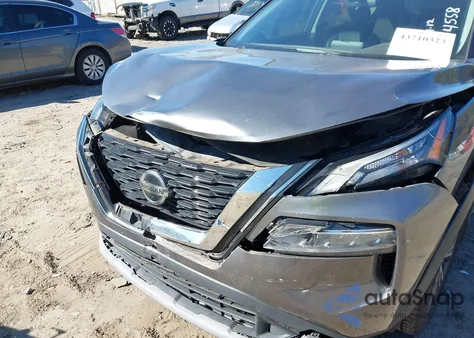 2021 Nissan Rogue Sv Fwd from USA, damaged, VIN 5N1AT3BA1MC824558